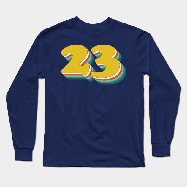 23 Long Sleeve T-Shirt by n23tees